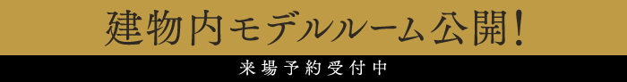 建物内モデルルーム公開！